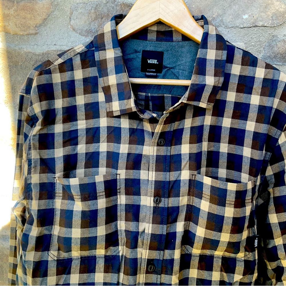 NWT Vans casual dress shirt